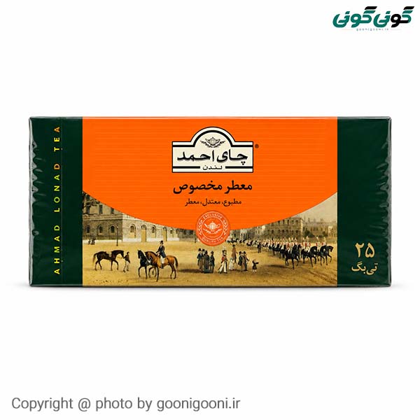 چای احمد تی بگ معطر مخصوص ۲۵ تایی