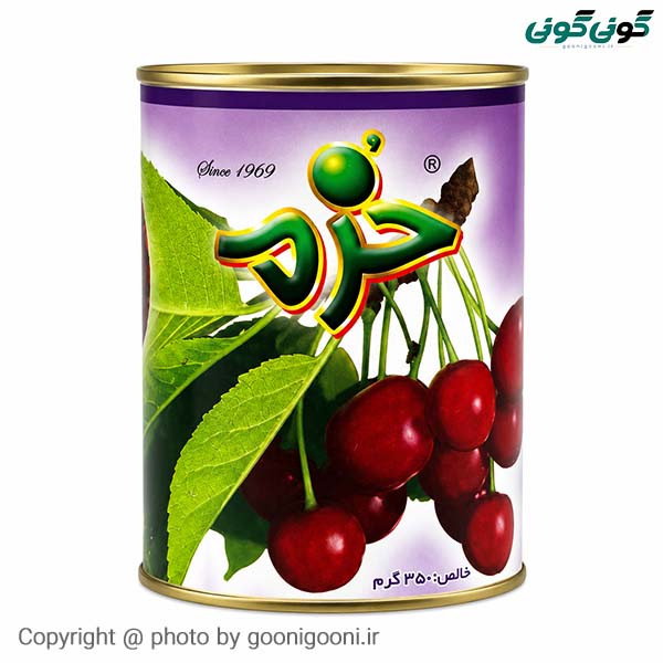 خرم کمپوت گیلاس 350 گرم ایزی 24 عدد