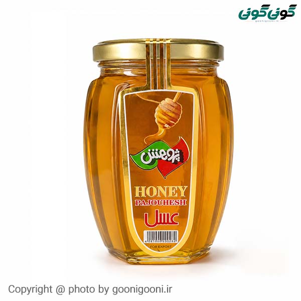 عسل پژوهش ۹۰۰ گرمی بدون موم