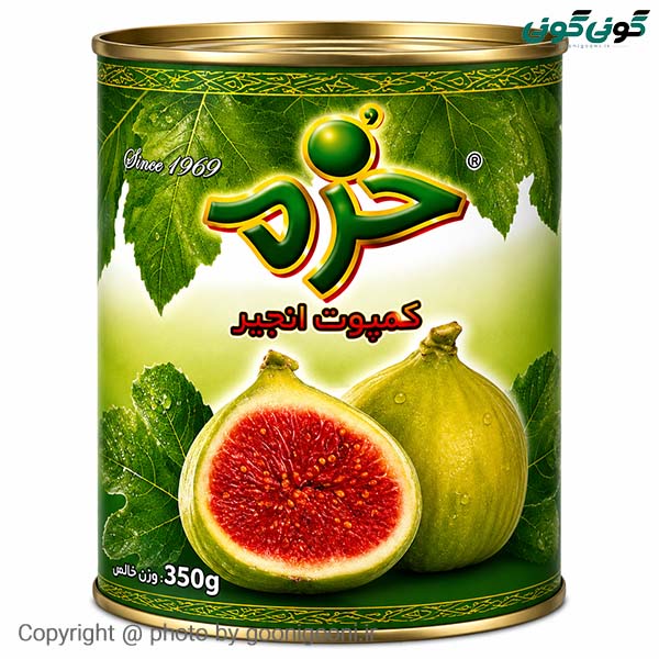 خرم کمپوت انجیر 350 گرم ایزی 12 عدد