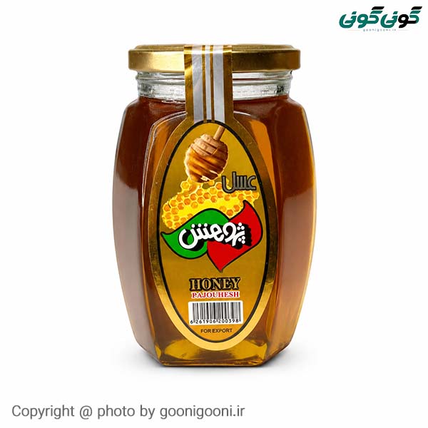 عسل پژوهش ۵۰۰ گرمی بدون موم