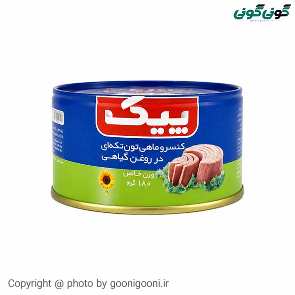 تن ماهی پیک 180گرمی کلیدار12عددی