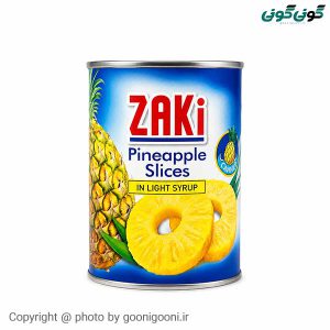 آناناس 565 گرم حلقه ای زکی