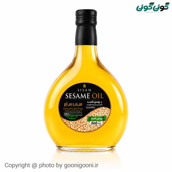 روغن کنجد سی سام تصفیه شده ۵۰۰ سی سی 12 عددی