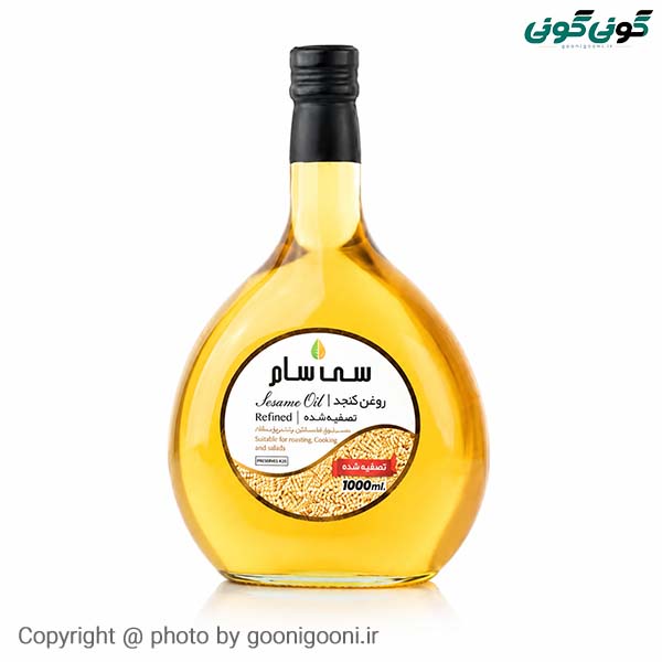 روغن کنجد سی سام تصفیه الیتری 6 تایی