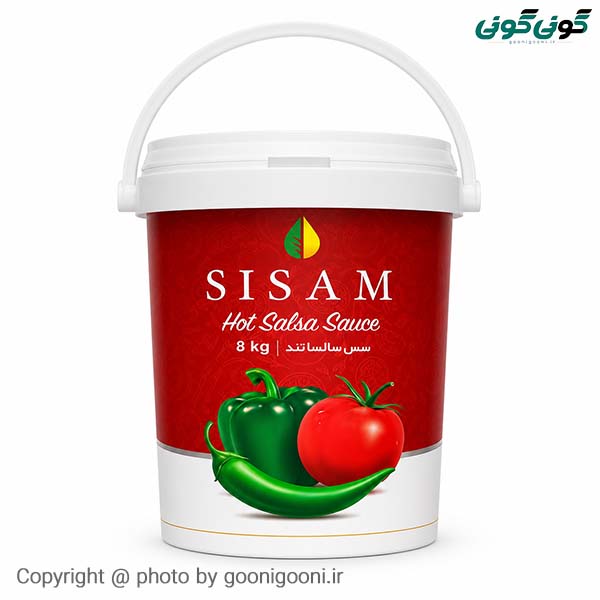 سس سالسا تند ۸ کیلویی سی سام